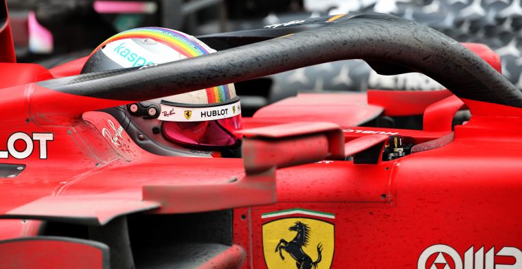 Vettel ziet moeilijke relatie met Ferrari: 'Ben ook een stuk minder betrokken'