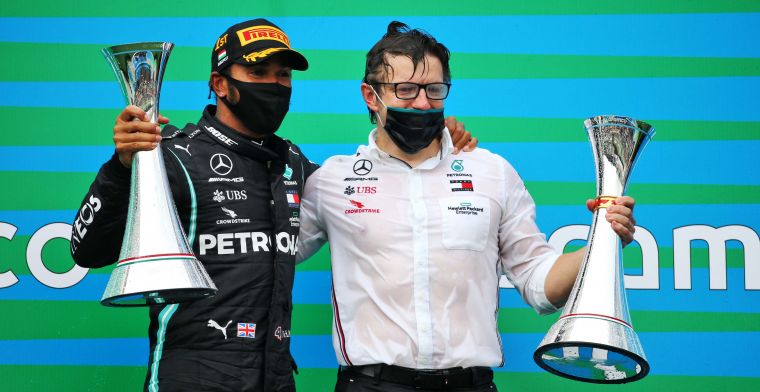 Hamilton verraste zelfs zijn eigen race-engineer met overwinning in Turkije