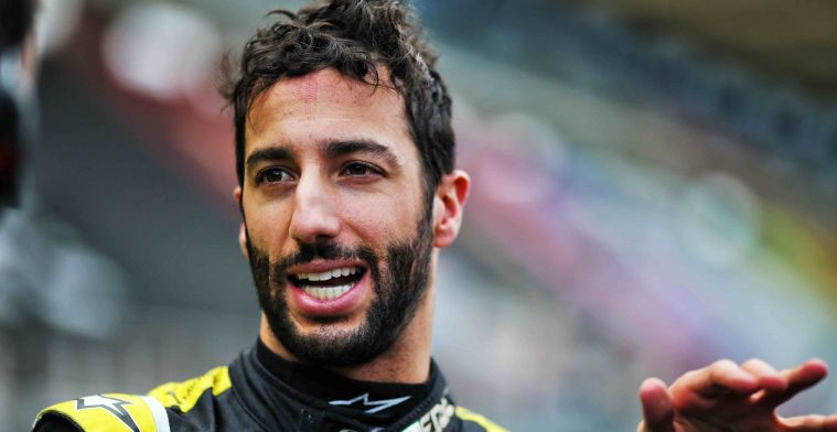 Ricciardo kijkt uit naar de hitte: 'Het weer was te koud voor me!'