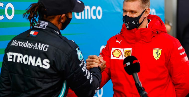 Schumacher gebruikt tips van zijn vader: 'Zelfs nog tips van het karten'