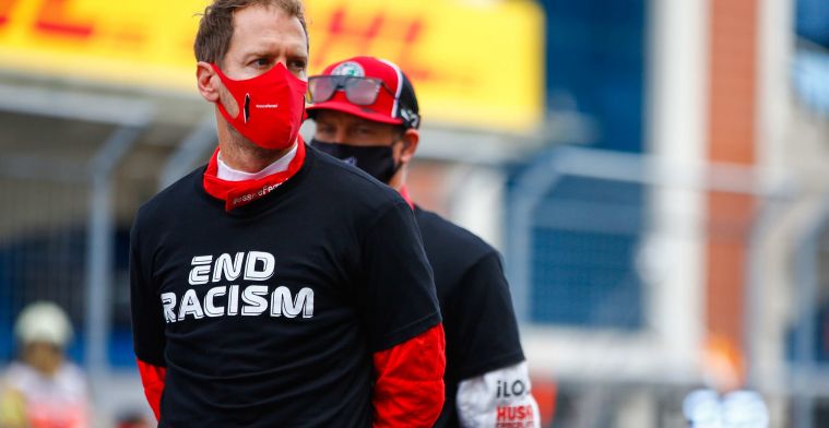 Vettel krijgt steun van voormalig rivaal: 'Dat komt niet door zijn talent'