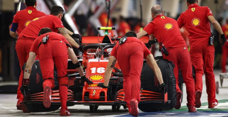 Leclerc opnieuw afgetroefd door Vettel: 'Heb niet foutloos gereden dit weekend'