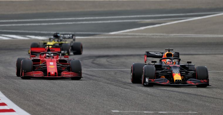 Definitieve startgrid GP Bahrein: Mercedes en Verstappen vechten om de winst