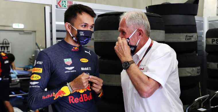 'Albon behoudt ondanks dramatisch seizoen zijn stoel bij Red Bull Racing'