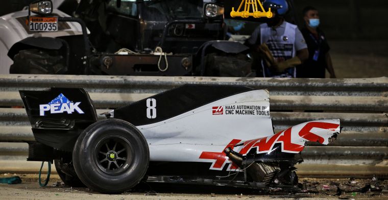 FIA start onderzoek naar crash van Grosjean, pas over acht weken duidelijkheid