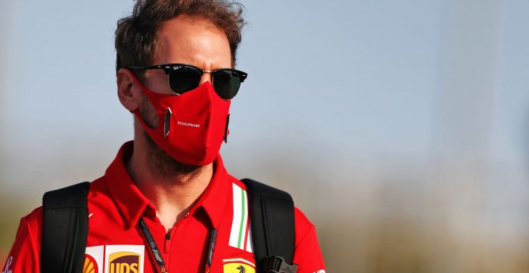Vettel houdt zijn hart vast: Het wordt een puinhoop