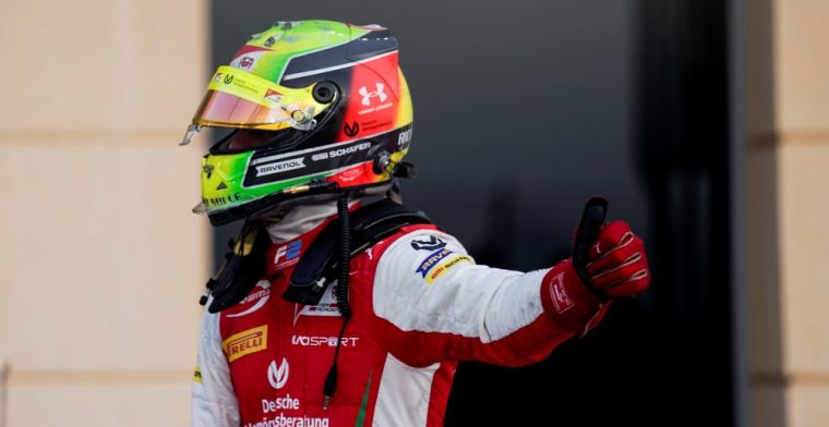 F2-kampioen Schumacher: ‘Ik zou me beter voelen met een goede race’