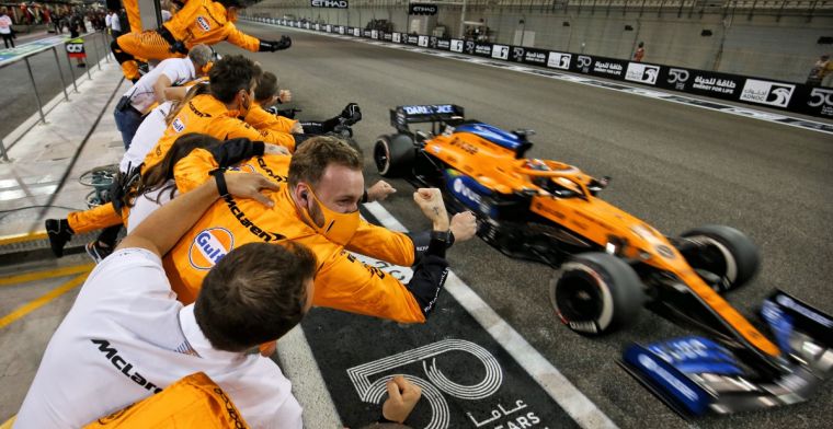 McLaren zeker van derde plaats na beslissing FIA