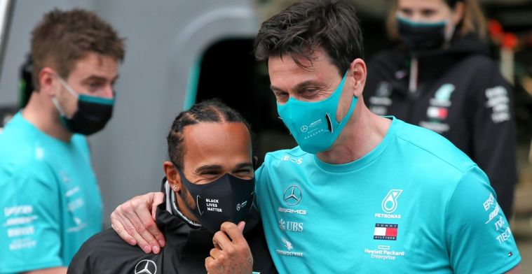 Onderhandeling tussen Hamilton en Mercedes nog altijd niet begonnen