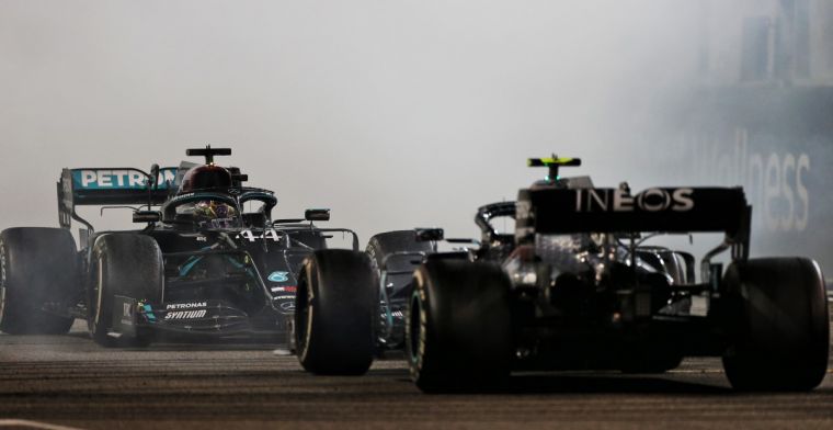 Mercedes deed navraag bij Red Bull Racing over afwezige Verstappen bij donuts
