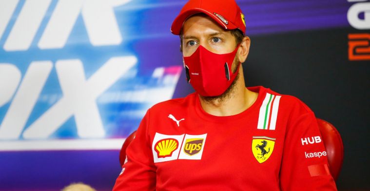 Vettel over zijn jaren bij Ferrari: “We hebben gefaald”