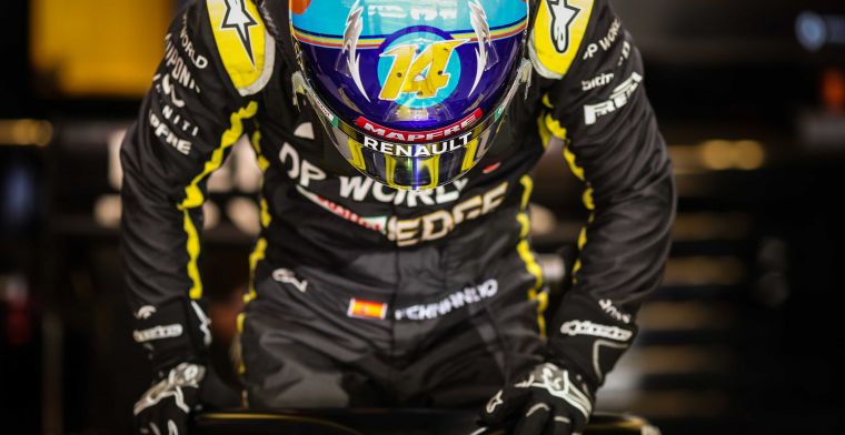 Renault: 'Alonso heeft geen voordeel gehaald uit de Young Driver Test'