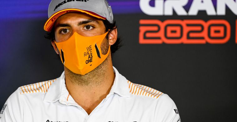 Sainz: 'Formule 1 moet meer gaan afhangen van de mens dan van de machine'