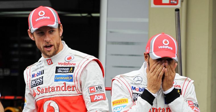 Button kon voor Ferrari rijden: 'Bij McLaren was ik waarschijnlijk beter af'