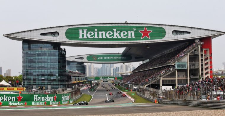 Grand Prix van China vraagt officieel uitstel aan 