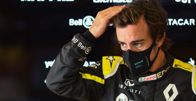Alonso blij met Italiaanse enclave bij Renault: 'Dat waardeer ik enorm'