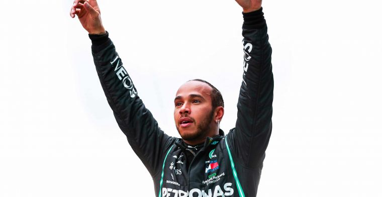 Sneer naar criticasters van Hamilton: 'Dan moet je even die race terugkijken'