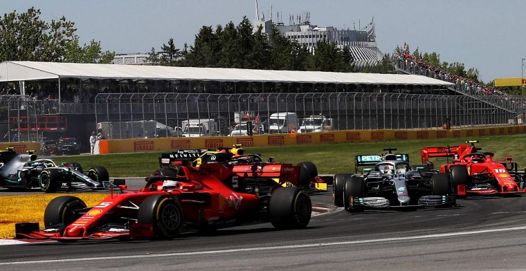 Grand Prix van Canada staat open voor sprintrace-format van de Formule 1