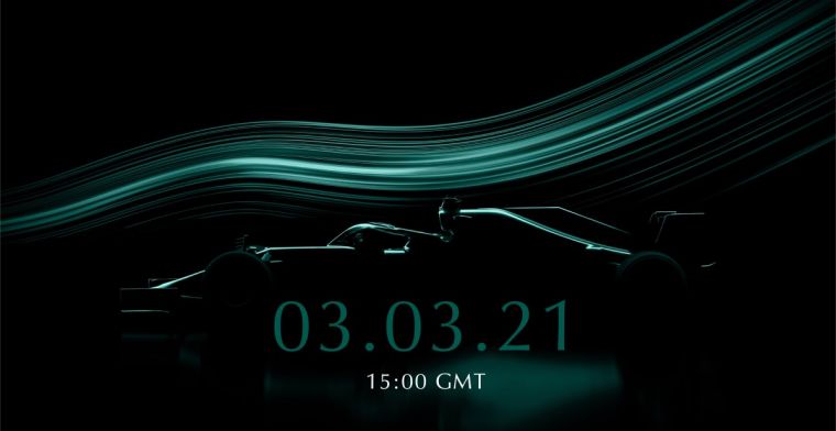 Aston Martin maakt datum presentatie bekend, met kans om Vettel vragen te stellen