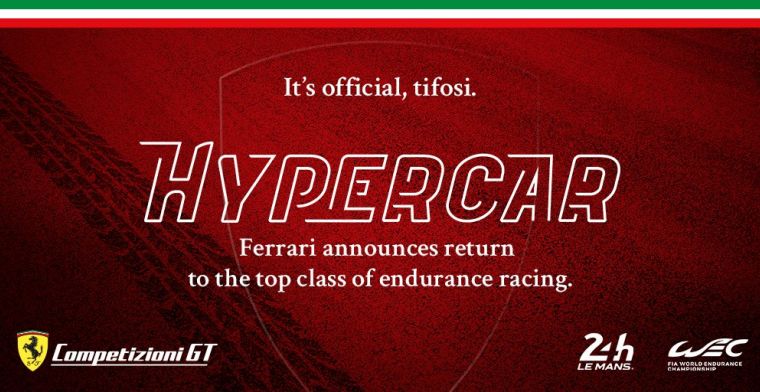 2023, LMH, Genoeg gezegd, Ferrari keert terug naar de top van Endurance Racing