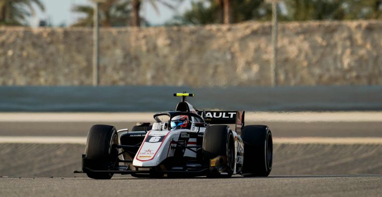 F2-test in Bahrein: Lundgaard snelste voor Viscaal, Samaia met de meeste rondes
