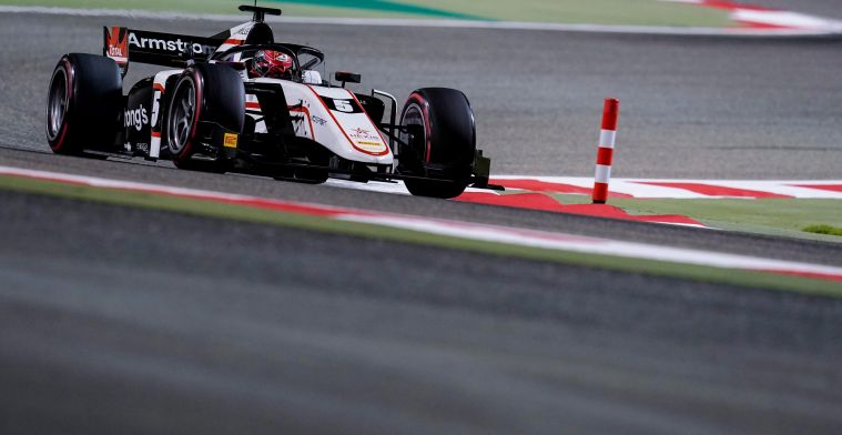 Laatste Formule 2-testdag in Bahrein zit erop: dit is het klassement