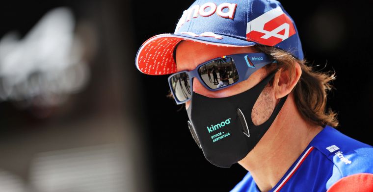 Kan Alonso Alpine richting het podium helpen? 'Geen last meer van zijn ongeluk'