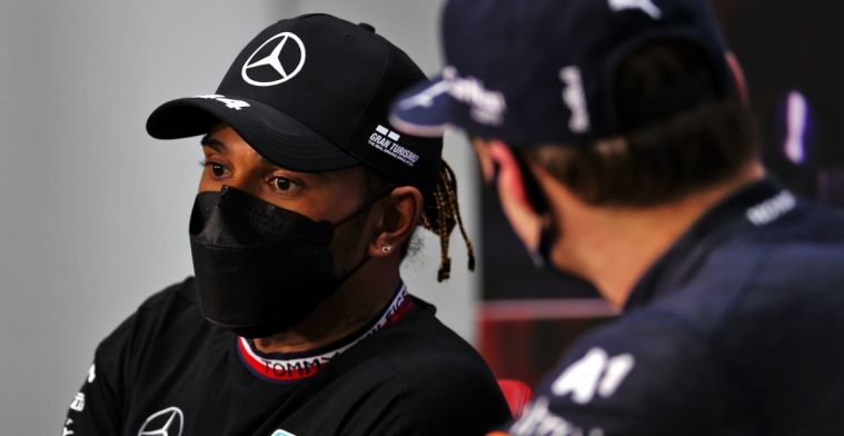 Hamilton had even hoop tijdens de kwalificatie: En toen reed hij die ronde