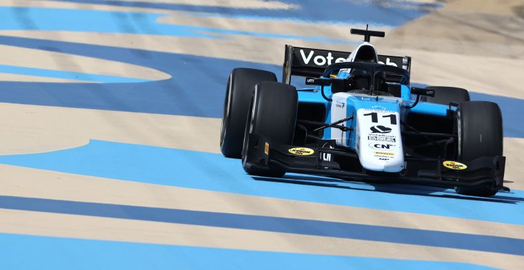 Ticktum maakt excuus voor Formule 2-crash Verschoor: ‘Je ging zo langzaam’