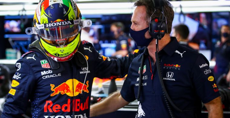 Horner: 'Vuil op de banden van Verstappen gaf Lewis adempauze'