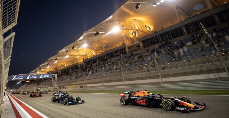 Dit is na de Grand Prix van Bahrein de stand in het constructeurskampioenschap