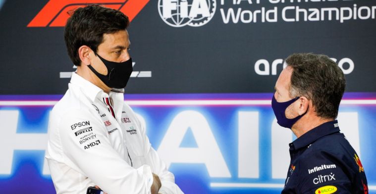 Wolff ziet sterker Red Bull Racing dan ooit: 'Bahrein was nooit hun sterkste race'