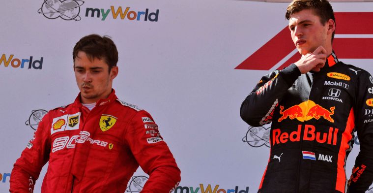 Duel met Verstappen heeft Leclerc geholpen: 'Mochten toen over de limiet'