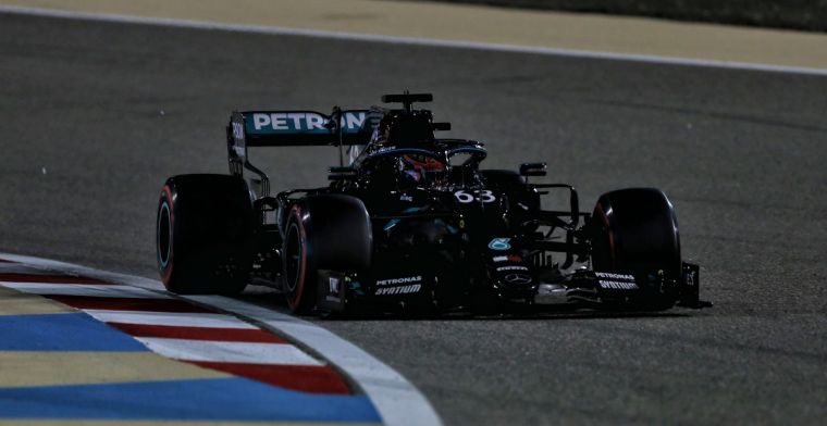 Mercedes: 'Hamilton had waarschijnlijk verder voorop gereden dan Russell'
