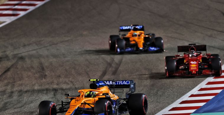 Norris: ‘We liggen niet ver achter op Mercedes en Red Bull’