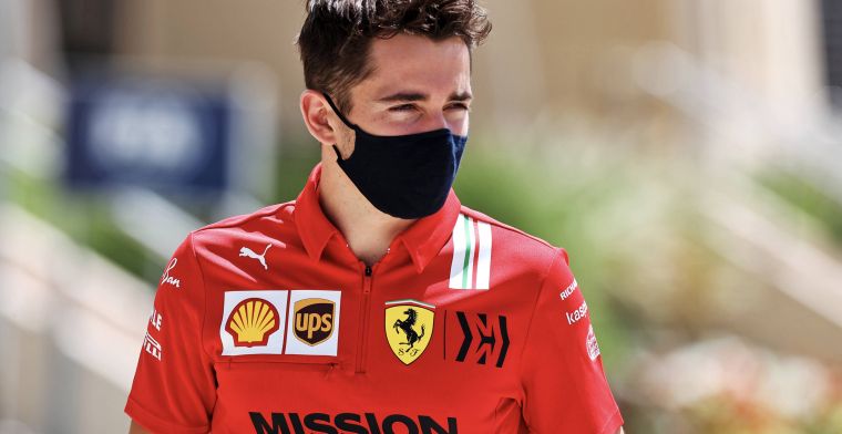 Wat zou Leclerc doen als hij werd ingehaald door Sebastian Vettel?