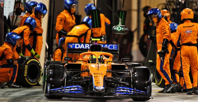 Norris: ‘Bahrein heeft laten zien hoe sterk Red Bull en Mercedes zijn’
