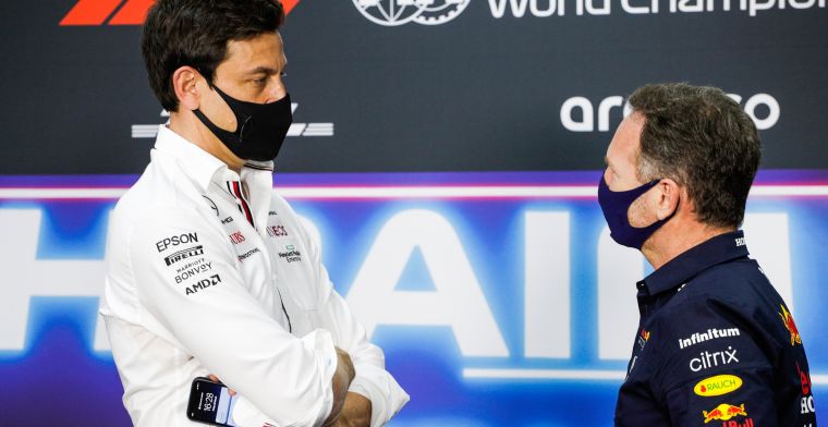 Wolff: ‘Duel in de woestijn tussen ons en Red Bull voorproefje van wat gaat komen'