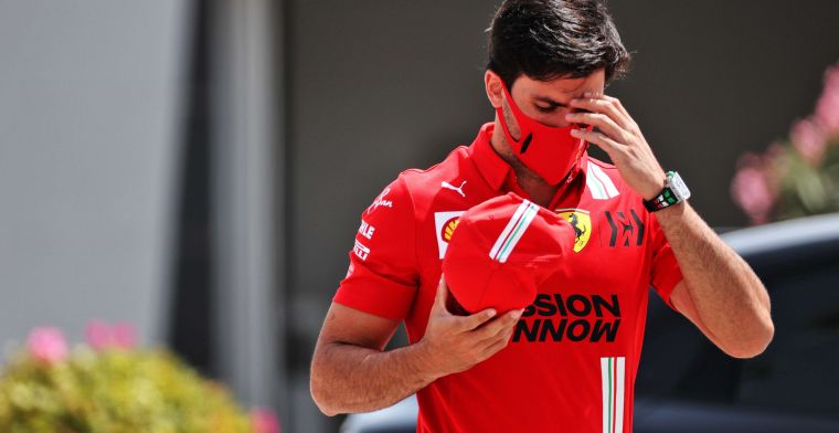 Sainz 'slimmer' bij zijn debuut voor Ferrari dan Massa: 'Maakte een grote fout'
