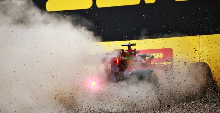 Leclerc ging een paar centimeter te wijd: 'Was de snelste van iedereen'