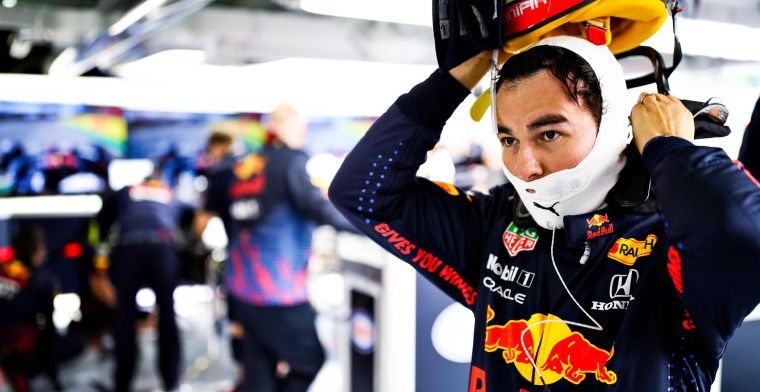 Perez optimistisch na rommelige eerste dag Red Bull: Race pace ziet er goed