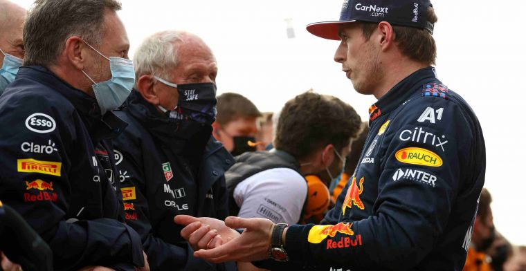 Horner: 'Mercedes had vandaag misschien wel snellere auto dan Red Bull'