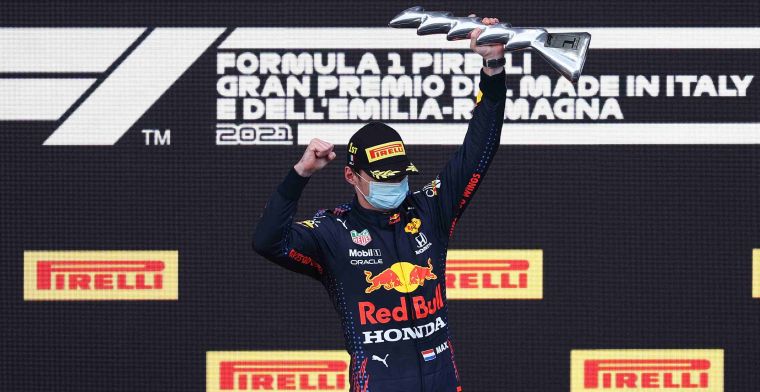 Volledige uitslag Grand Prix van Imola: Verstappen pakt elfde F1-zege ooit