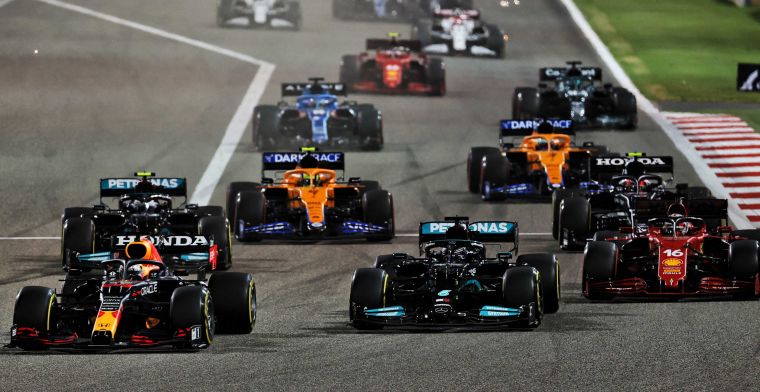 'Sprintraces op Silverstone, Monza en Interlagos, F1-teams krijgen bonus'