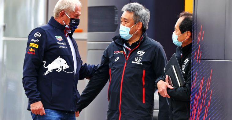 Honda-topman Tanabe: 'Puur het werk van Red Bull'