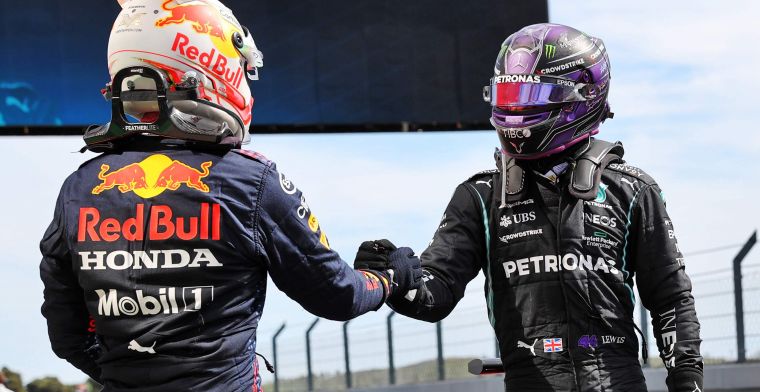 Hamilton ziet Red Bull terrein inleveren: 'Wij hebben geen stap vooruit gemaakt'