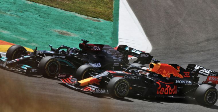 Hoe kon het dat Hamilton zo makkelijk Verstappen wist in te halen in Portugal?