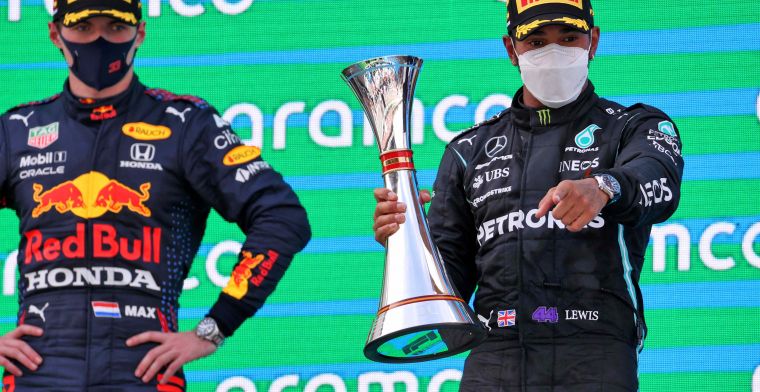 Coureursklassement na Spaanse GP: Verstappen en Hamilton in eigen duel op afstand