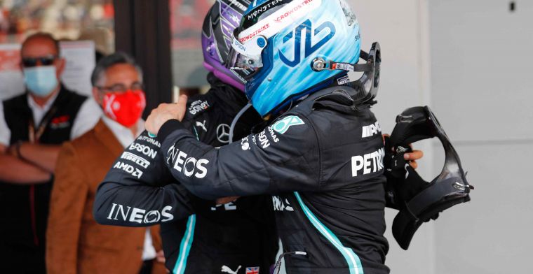 Bottas nog altijd de perfecte nummer twee voor Mercedes: ''Wie is dan Russell?''
