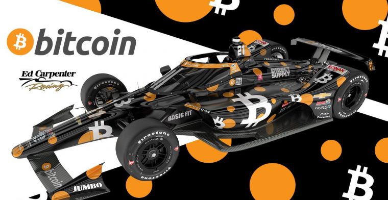 Rinus van Kalmthout krijgt unieke 'Bitcoin-livery' voor de Indy 500